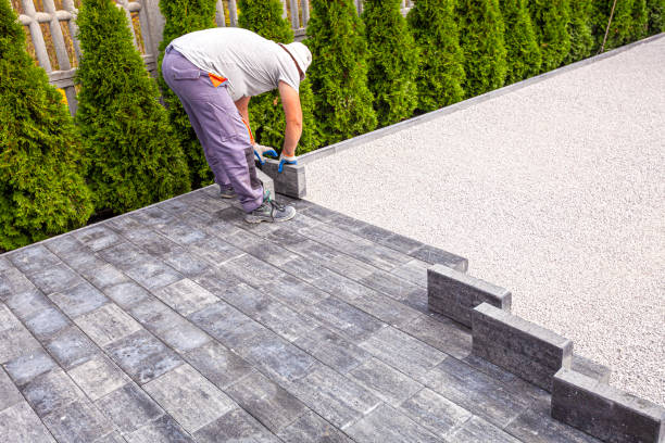 Residential Paver Driveway in Valley View, PA